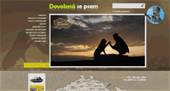 Desktop Screenshot of dovolena-se-psem.cz